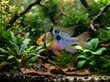 © KIMOG - Male Ram Cichlid (Mikrogeophagus ramirezi) in Planted Freshwater Aquarium