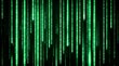 © MST - Digital matrix stream of binary code green on black background