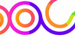 © Ripan - thick colorful curved lines vector graphic design modern art playful abstract contemporary artistic expression visual digital