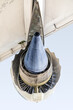 © Cavan Images - Looking straight up at a commercial jet engine