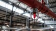© mashfiqur - Automatic fire sprinkler head on industrial pipeline