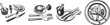 © Jieee Mooo - tableware. utensils. cutlery. dinner. plates. forks. knives. spoons. dining. kitchen