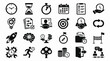 © Creative Layer - Set of Time Management and Productivity Business Icons