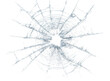 © The Stock King - Realistic broken glass screen crack overlay PNG on transparent background