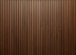 © MD - Luxury walnut wooden slat background featuring rich dark brown wood with elegant vertical lines and subtle texture, creating a sophisticated and modern aesthetic.
