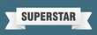 © BHM - superstar ribbon isolated on transparent background. superstar ribbon