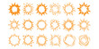 © md - Set of cartoon comic book explosion bubbles and starburst shapes for graphic design
