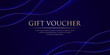 © LineCraft - Elegant Luxury Gift Voucher Template with Gold Lines