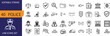 © Md Ataullah  - Police thin line icon set with law enforcement, prison, detective and editable stroke vectors.