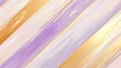 © Khalid - Irregular diagonal stripe pattern in fog lavender and muted gold, abstract grain with even lighting