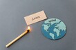 © Rosshahizal Amri - Burning Match Ignites Globe Symbolizing World Crisis