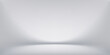 © MegaShabanov - Modern grey studio background with gradient light effect for product presentation. Vector bg minimal design projects with clean abstract space