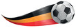 © doom.ko - Soccer ball with the colors of the belgium, realistic effect. vector illustration