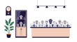 © Creative Craftr - Modern jewelry store interior display featuring various necklaces and earrings on mannequins inside elegant glass showcases with warm lights.