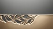 © Jisun You - Elite commercial abstract backdrop shot from a top-down macro viewpoint capturing a perfect horizontal division of matte gunmetal gray and mirror-like liquid champagne gold fluid with an elegant organ