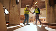 © peopleimages.com - Carpenter, men and shaking hands in factory for welcome, manufacturing collaboration or deal. Woodwork, agreement or handshake with people in workshop for greeting, joinery production and partnership