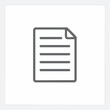 © Jakaza - Simple line document icon with folded corner.