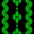 © ลภัส ผดุงกิจ - christmas tree decorationsA seamless design featuring overlapping green diamond shapes set against a dark background; suitable for backgrounds, home decor, and graphic design applications.