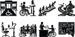© MdArifur - Accessibility and inclusion silhouette icons for workplace diversity and disability accommodations