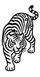 © MDMinarul - vector illustration of a tiger