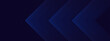 © wiwin - Minimalist dark blue background with thin neon blue lines forming arrow patterns