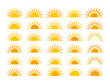 © gazel - sun icon vector illustration