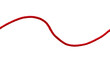© Michal - Curved red twisted cord