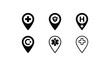 © Goljar - Medical location pins collection for hospital navigation.