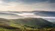 © MarufDesigner - Serene mountain valley enveloped in mist