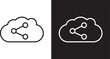 © Krupal - Cloud share icon