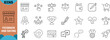 © Arjun - Customer feedback review rating system icons. star icon set, thumbs up icon set, smiley icon set