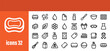 © liubomir118809 - Soap Manufacturing and Hygiene Line Icons