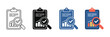 © Sajjocks - Report analysis with magnifying glass and checkmark, illustrating successful data review.