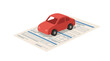 © Dreamfly - Red Toy Car on Accident Health Insurance Claim