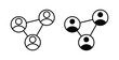 © Chummi - Social network icon line art pictograms pack. EPS10