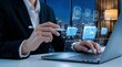 © Studio KN - smart file management platform with virtual document network and structured folder access. business technology concept supporting software workflow, project coordination, and digital content organizat