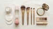 © Colorium Studio - Set of professional makeup brushes and cosmetic tools for beauty and skin care routine. beginner makeup guide