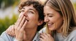 © Angavlan - Happy friends enjoying laughter in outdoor setting, embracing joyful moments together. This vibrant scene captures the essence of friendship and connection,