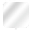 © Krit - Speech talking box message cutout on transparent backgrounds illustration png
