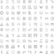 © sevector - Large collection of diverse linear vector icons showcasing various objects, concepts, and symbols useful for modern web and graphic design applications