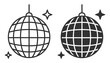 © gerik_a - disco ball vector icon set isolated on transparent background
