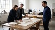 © Alexandr - Design Studio Debate Around Printed Mockups And Measured Team Feedback