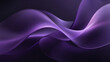 © freesho - Abstract grainy glassmorphism background with flowing translucent purple fluid waves on a dark backdrop for modern tech product presentation designs