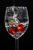 drink, czerwień, wiśnia, alkohol, owoc,