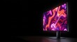 © Funster - Digital overload concept featuring a glowing monitor in a dark room.