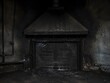 © Sekai - Large Metal Exhaust Hood Positioned Over Bricked Up Incinerators Covered In Layers Of Black Soot