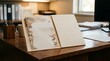 © l1gend - Bereavement support resource folder with multilingual grief counselling pamphlets on a hospital social work desk - Healthcare and Hospital Stock Photo