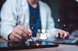 © Images for you - Human resources manager leveraging digital workforce analytics, talent acquisition strategies, employee engagement insights, recruitment technology, workforce planning, organizational development