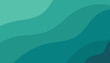© Orvix - Abstract flowing wave background. Layered teal gradient design. Modern curved backdrop for presentation and branding.