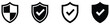 ©   welcome SAIFUL - Shield security icon featuring check, mark symbol for firewall, validation, guarantee and safe access, vector design